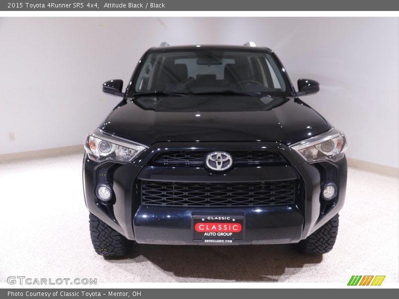 Attitude Black / Black 2015 Toyota 4Runner SR5 4x4