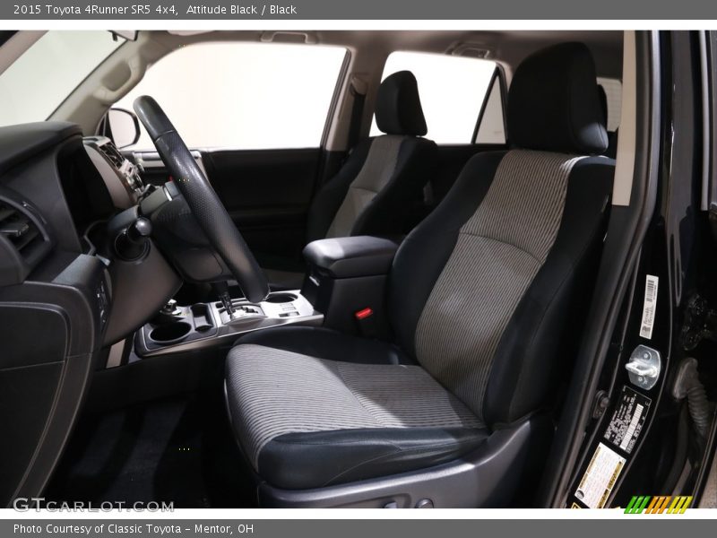 Attitude Black / Black 2015 Toyota 4Runner SR5 4x4