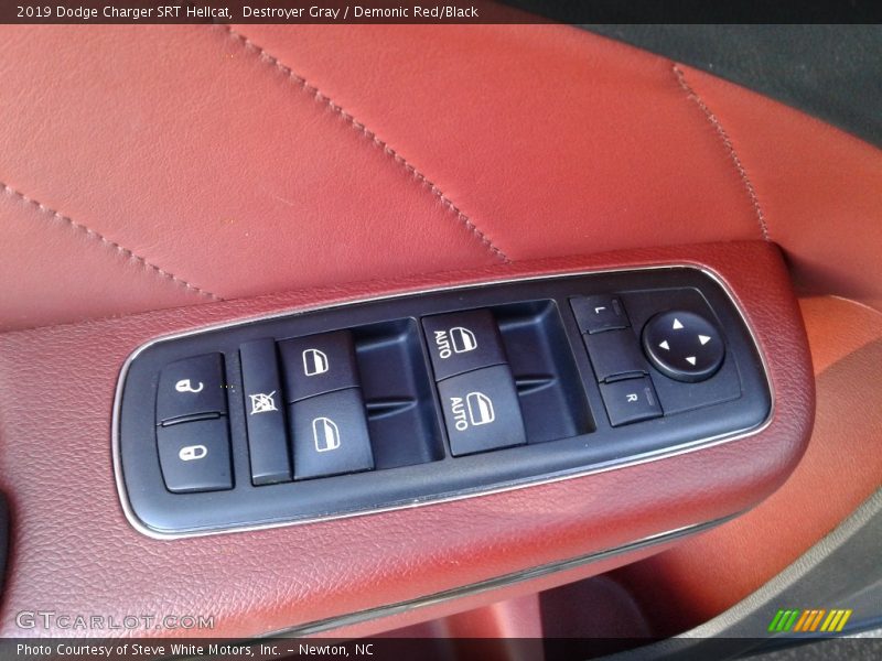 Destroyer Gray / Demonic Red/Black 2019 Dodge Charger SRT Hellcat