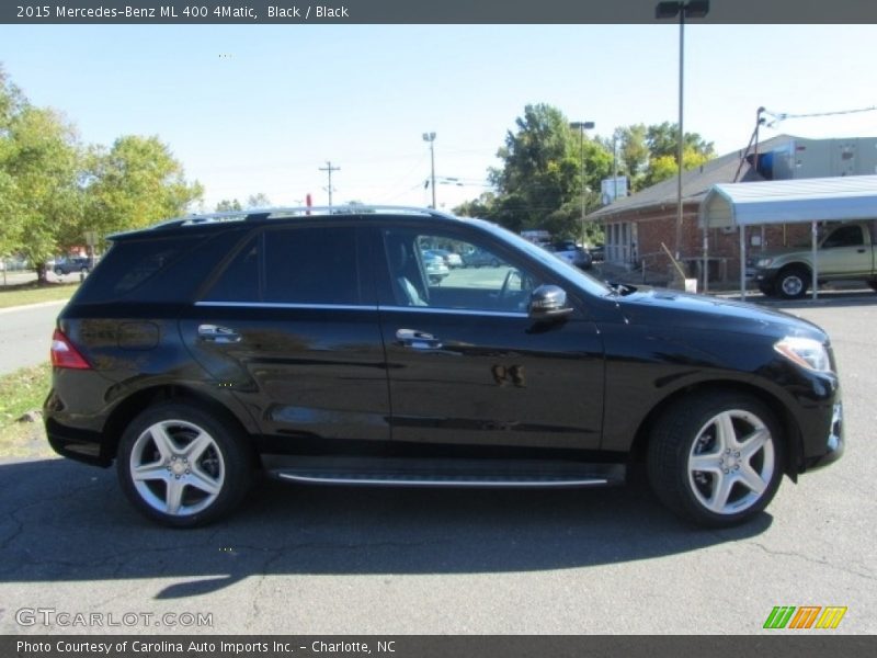 Black / Black 2015 Mercedes-Benz ML 400 4Matic