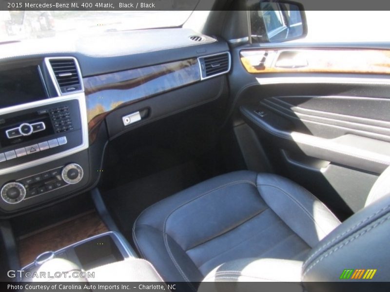 Black / Black 2015 Mercedes-Benz ML 400 4Matic