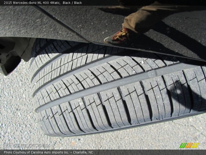 Black / Black 2015 Mercedes-Benz ML 400 4Matic