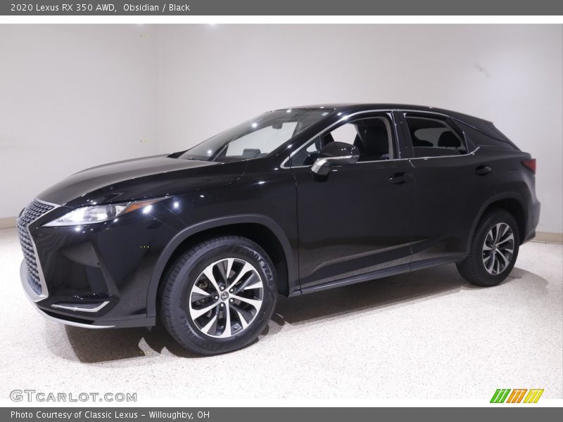 Obsidian / Black 2020 Lexus RX 350 AWD