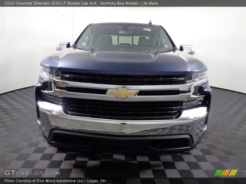 Northsky Blue Metallic / Jet Black 2020 Chevrolet Silverado 1500 LT Double Cab 4x4