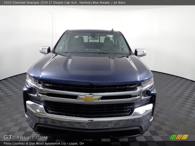 Northsky Blue Metallic / Jet Black 2020 Chevrolet Silverado 1500 LT Double Cab 4x4