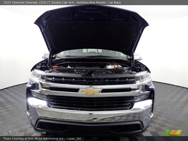Northsky Blue Metallic / Jet Black 2020 Chevrolet Silverado 1500 LT Double Cab 4x4