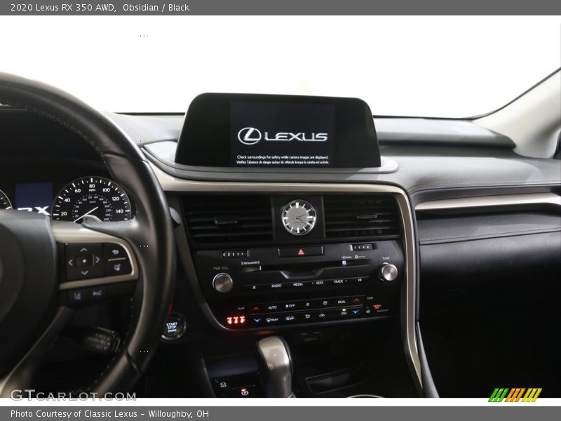 Obsidian / Black 2020 Lexus RX 350 AWD