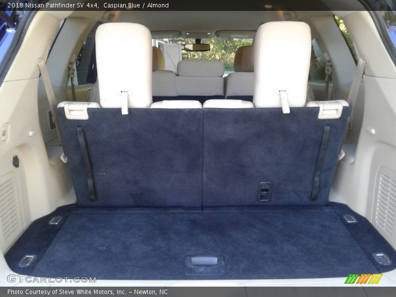 Caspian Blue / Almond 2018 Nissan Pathfinder SV 4x4
