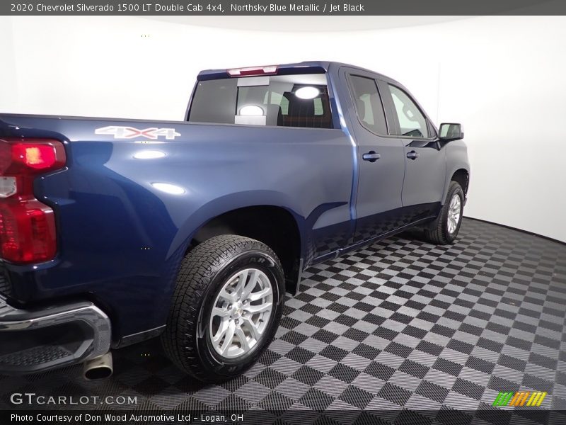 Northsky Blue Metallic / Jet Black 2020 Chevrolet Silverado 1500 LT Double Cab 4x4