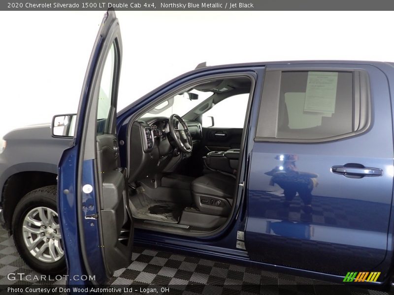 Northsky Blue Metallic / Jet Black 2020 Chevrolet Silverado 1500 LT Double Cab 4x4