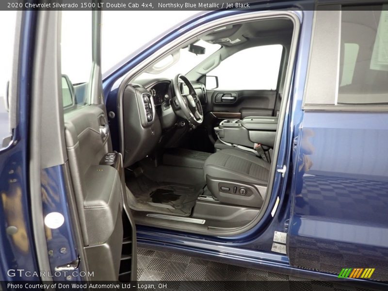 Northsky Blue Metallic / Jet Black 2020 Chevrolet Silverado 1500 LT Double Cab 4x4