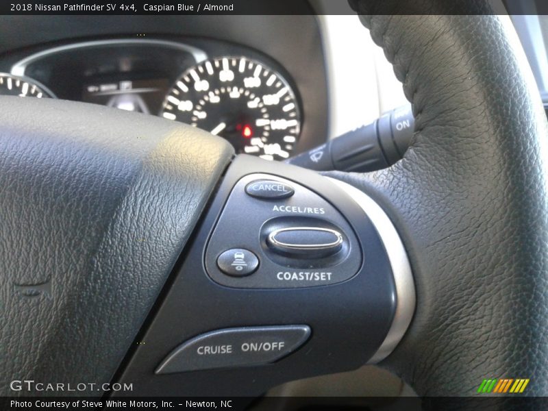 Caspian Blue / Almond 2018 Nissan Pathfinder SV 4x4