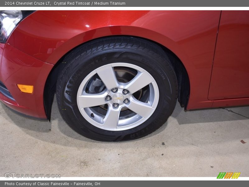 Crystal Red Tintcoat / Medium Titanium 2014 Chevrolet Cruze LT