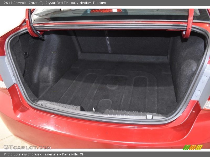 Crystal Red Tintcoat / Medium Titanium 2014 Chevrolet Cruze LT