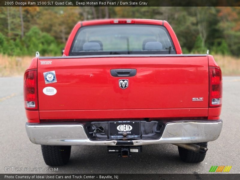Deep Molten Red Pearl / Dark Slate Gray 2005 Dodge Ram 1500 SLT Quad Cab