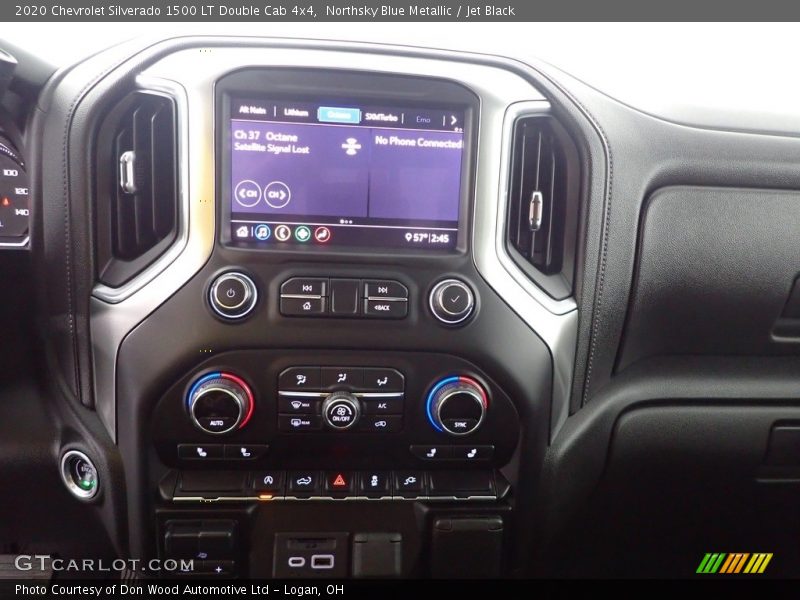 Northsky Blue Metallic / Jet Black 2020 Chevrolet Silverado 1500 LT Double Cab 4x4