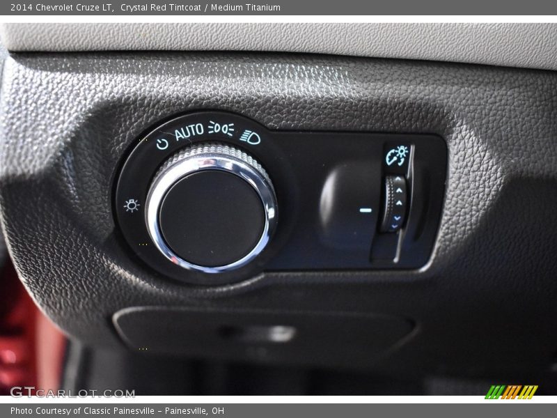 Crystal Red Tintcoat / Medium Titanium 2014 Chevrolet Cruze LT