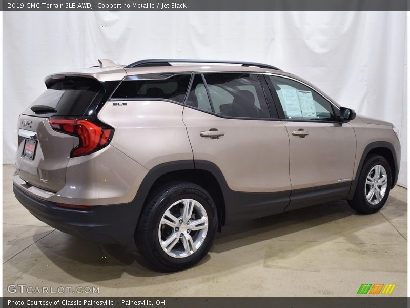 Coppertino Metallic / Jet Black 2019 GMC Terrain SLE AWD