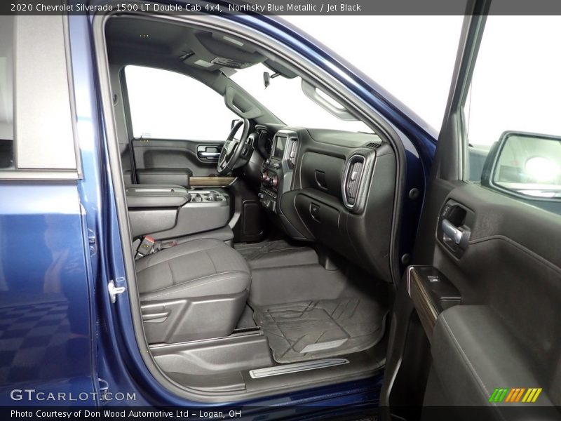 Northsky Blue Metallic / Jet Black 2020 Chevrolet Silverado 1500 LT Double Cab 4x4