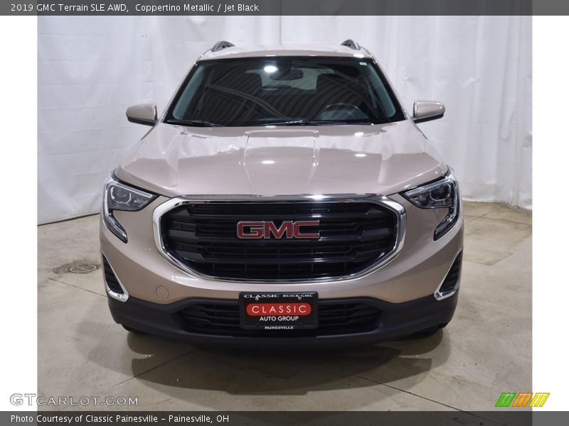 Coppertino Metallic / Jet Black 2019 GMC Terrain SLE AWD