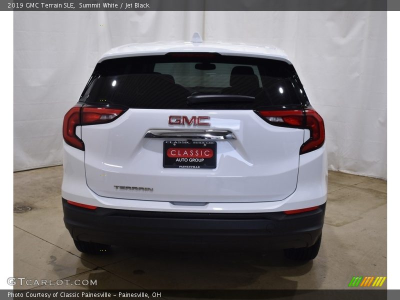 Summit White / Jet Black 2019 GMC Terrain SLE
