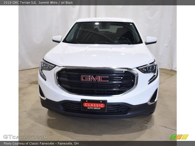 Summit White / Jet Black 2019 GMC Terrain SLE