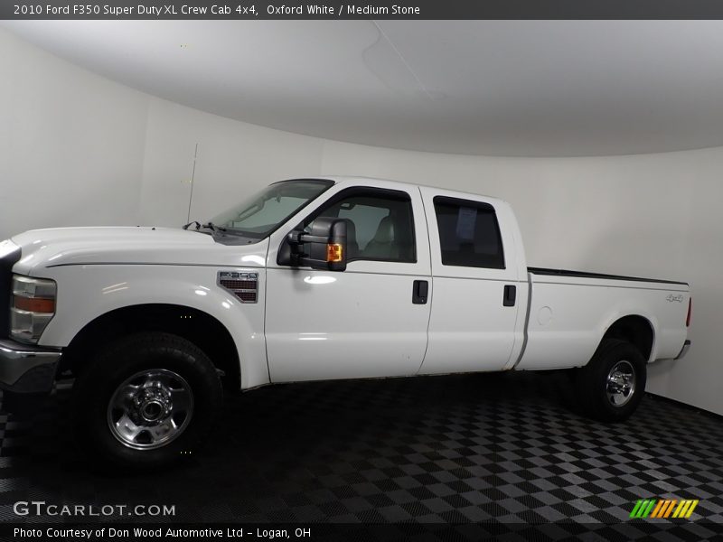 Oxford White / Medium Stone 2010 Ford F350 Super Duty XL Crew Cab 4x4