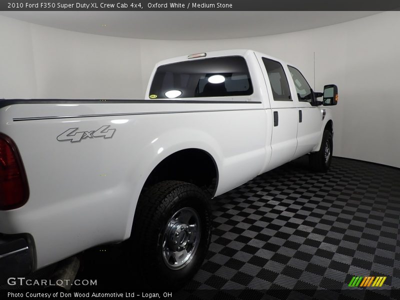 Oxford White / Medium Stone 2010 Ford F350 Super Duty XL Crew Cab 4x4