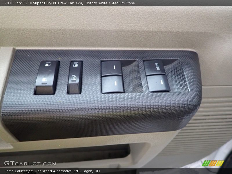 Oxford White / Medium Stone 2010 Ford F350 Super Duty XL Crew Cab 4x4