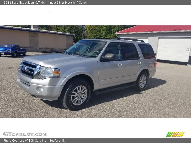Ingot Silver Metallic / Camel 2011 Ford Expedition XLT 4x4