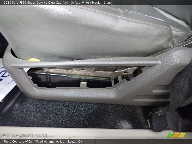 Oxford White / Medium Stone 2010 Ford F350 Super Duty XL Crew Cab 4x4