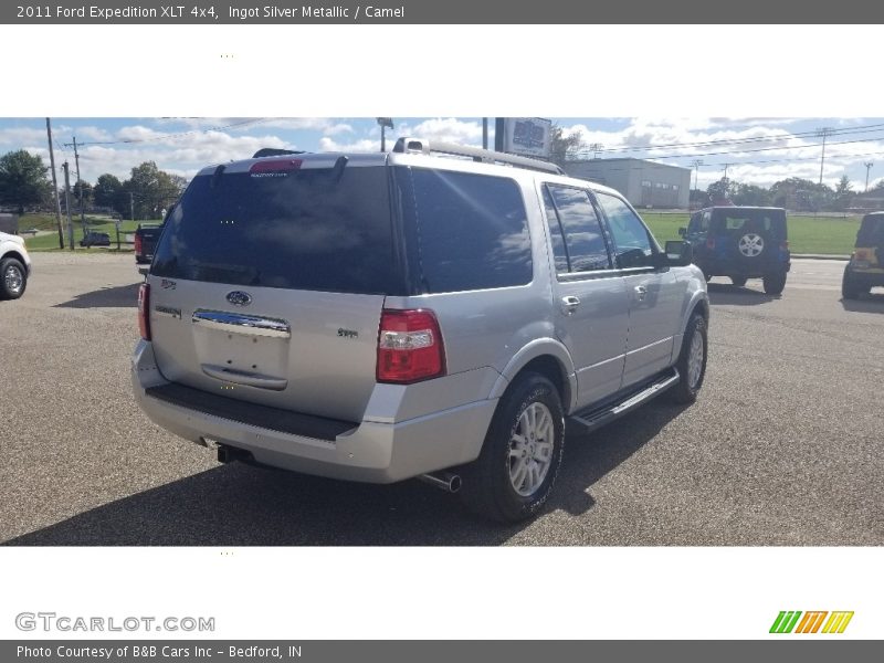 Ingot Silver Metallic / Camel 2011 Ford Expedition XLT 4x4