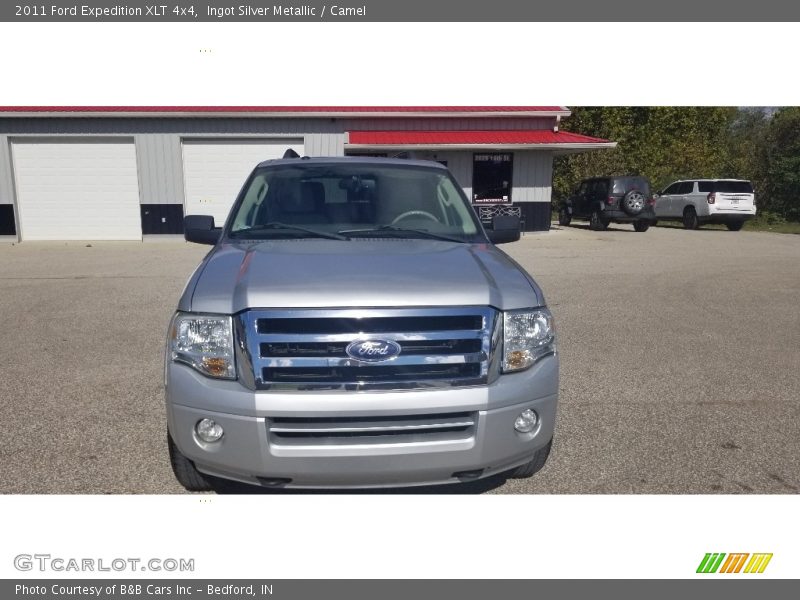 Ingot Silver Metallic / Camel 2011 Ford Expedition XLT 4x4
