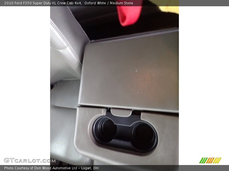 Oxford White / Medium Stone 2010 Ford F350 Super Duty XL Crew Cab 4x4