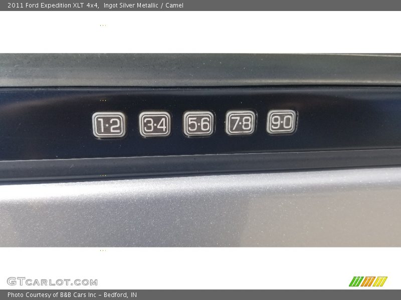 Ingot Silver Metallic / Camel 2011 Ford Expedition XLT 4x4