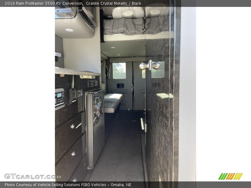 Granite Crystal Metallic / Black 2019 Ram ProMaster 3500 RV Conversion