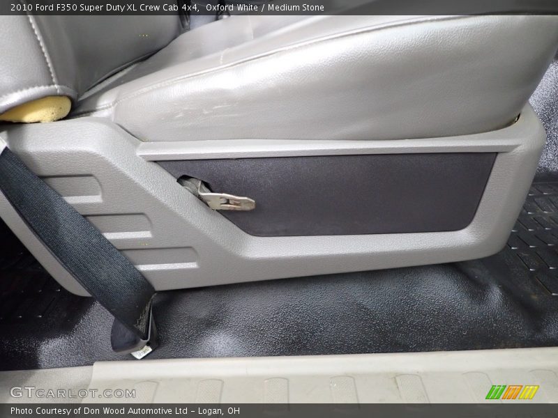Oxford White / Medium Stone 2010 Ford F350 Super Duty XL Crew Cab 4x4