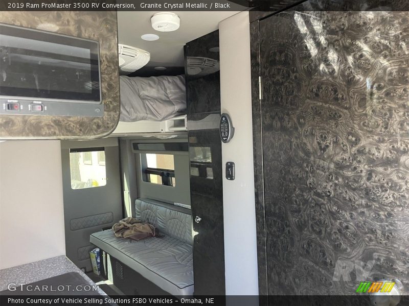 Granite Crystal Metallic / Black 2019 Ram ProMaster 3500 RV Conversion