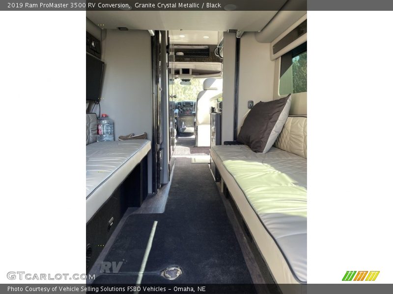 Granite Crystal Metallic / Black 2019 Ram ProMaster 3500 RV Conversion