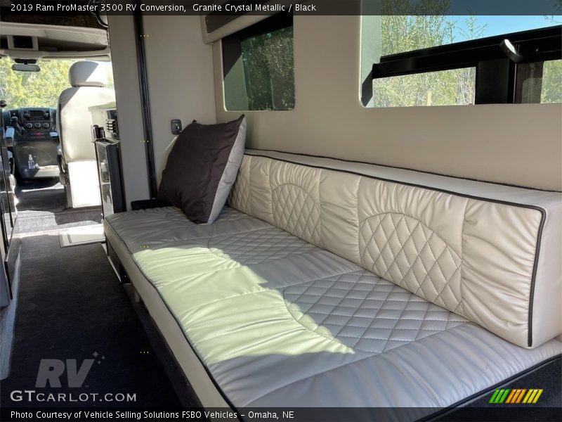  2019 ProMaster 3500 RV Conversion Black Interior