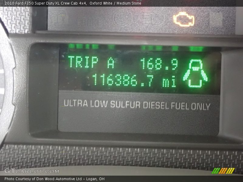 Oxford White / Medium Stone 2010 Ford F350 Super Duty XL Crew Cab 4x4