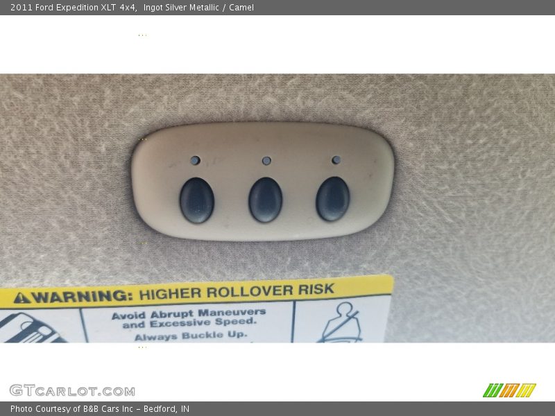 Ingot Silver Metallic / Camel 2011 Ford Expedition XLT 4x4