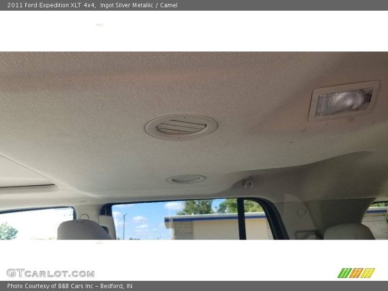 Ingot Silver Metallic / Camel 2011 Ford Expedition XLT 4x4