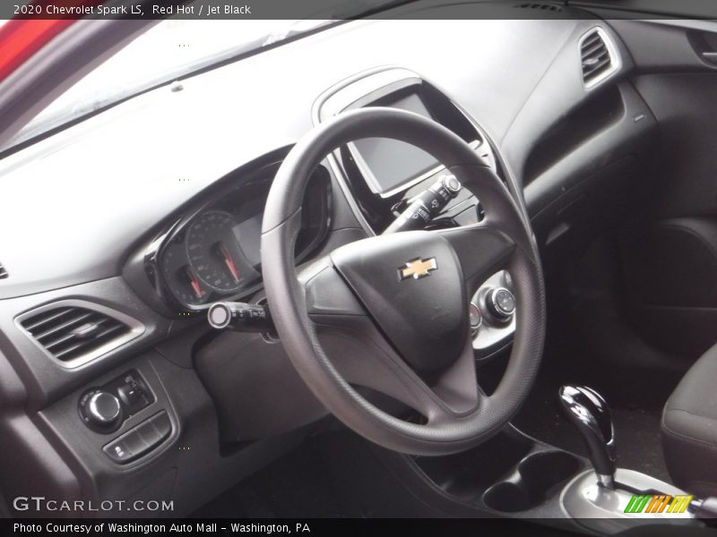 Red Hot / Jet Black 2020 Chevrolet Spark LS