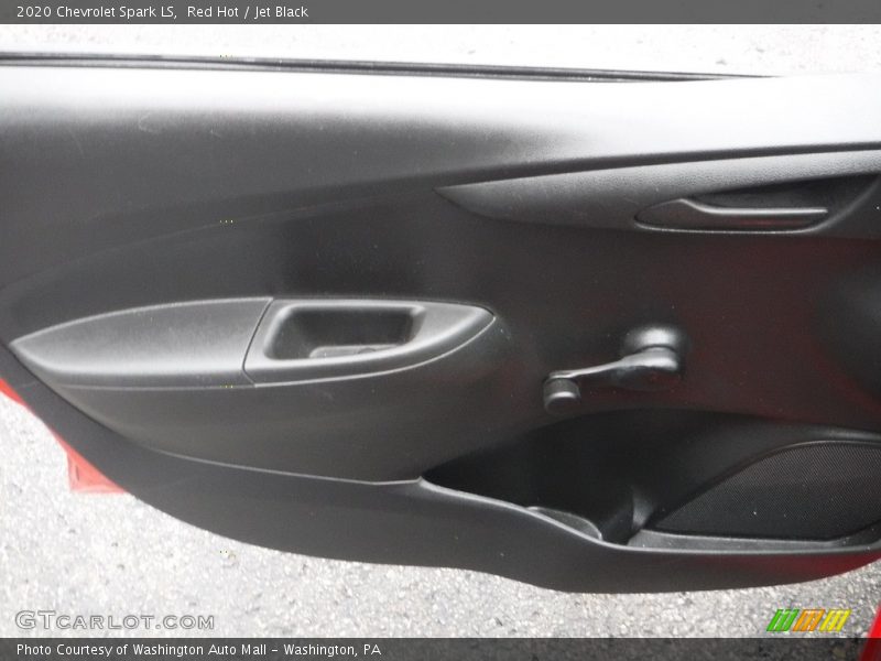 Red Hot / Jet Black 2020 Chevrolet Spark LS