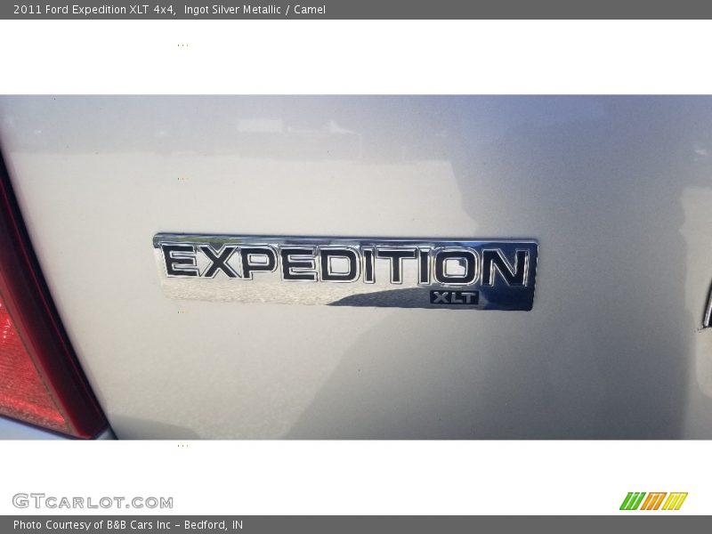 Ingot Silver Metallic / Camel 2011 Ford Expedition XLT 4x4