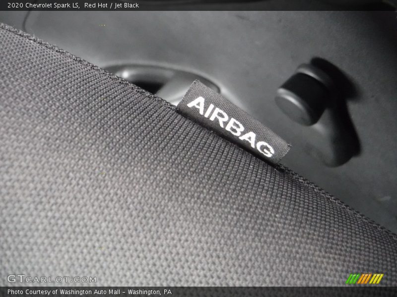 Red Hot / Jet Black 2020 Chevrolet Spark LS