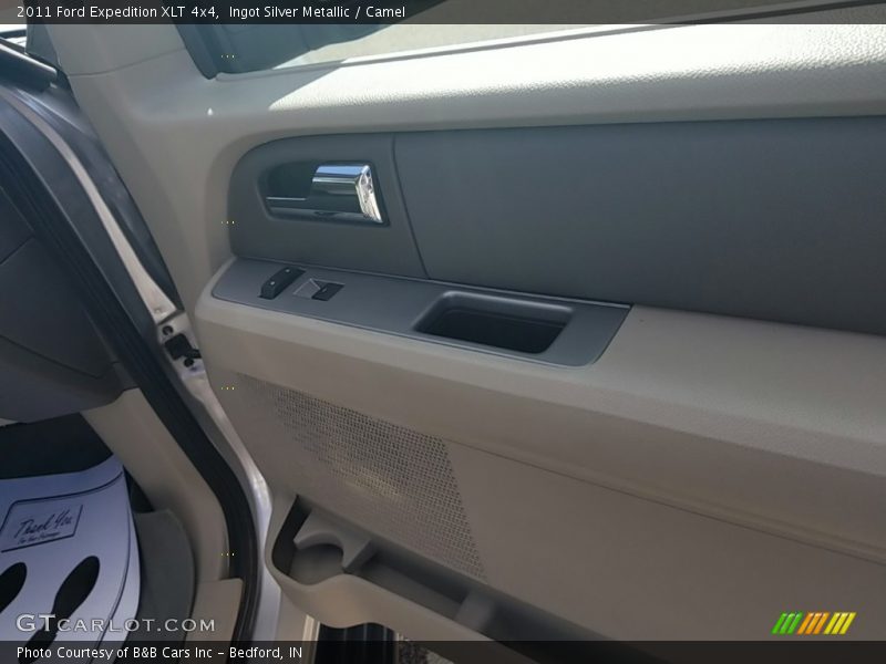 Ingot Silver Metallic / Camel 2011 Ford Expedition XLT 4x4