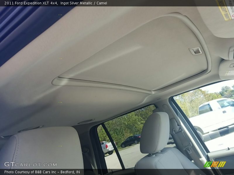 Ingot Silver Metallic / Camel 2011 Ford Expedition XLT 4x4