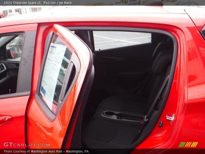 Red Hot / Jet Black 2020 Chevrolet Spark LS